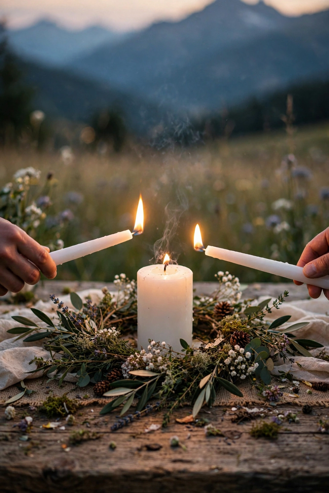 Unity Candle Ritual elopement idea