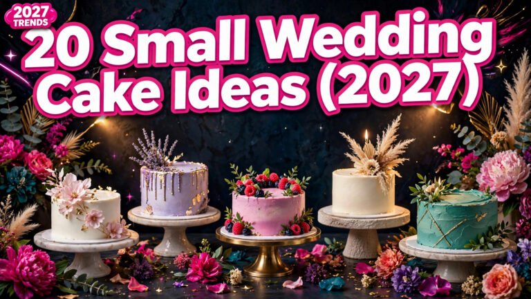 20 Small Wedding Cake Ideas (2027)