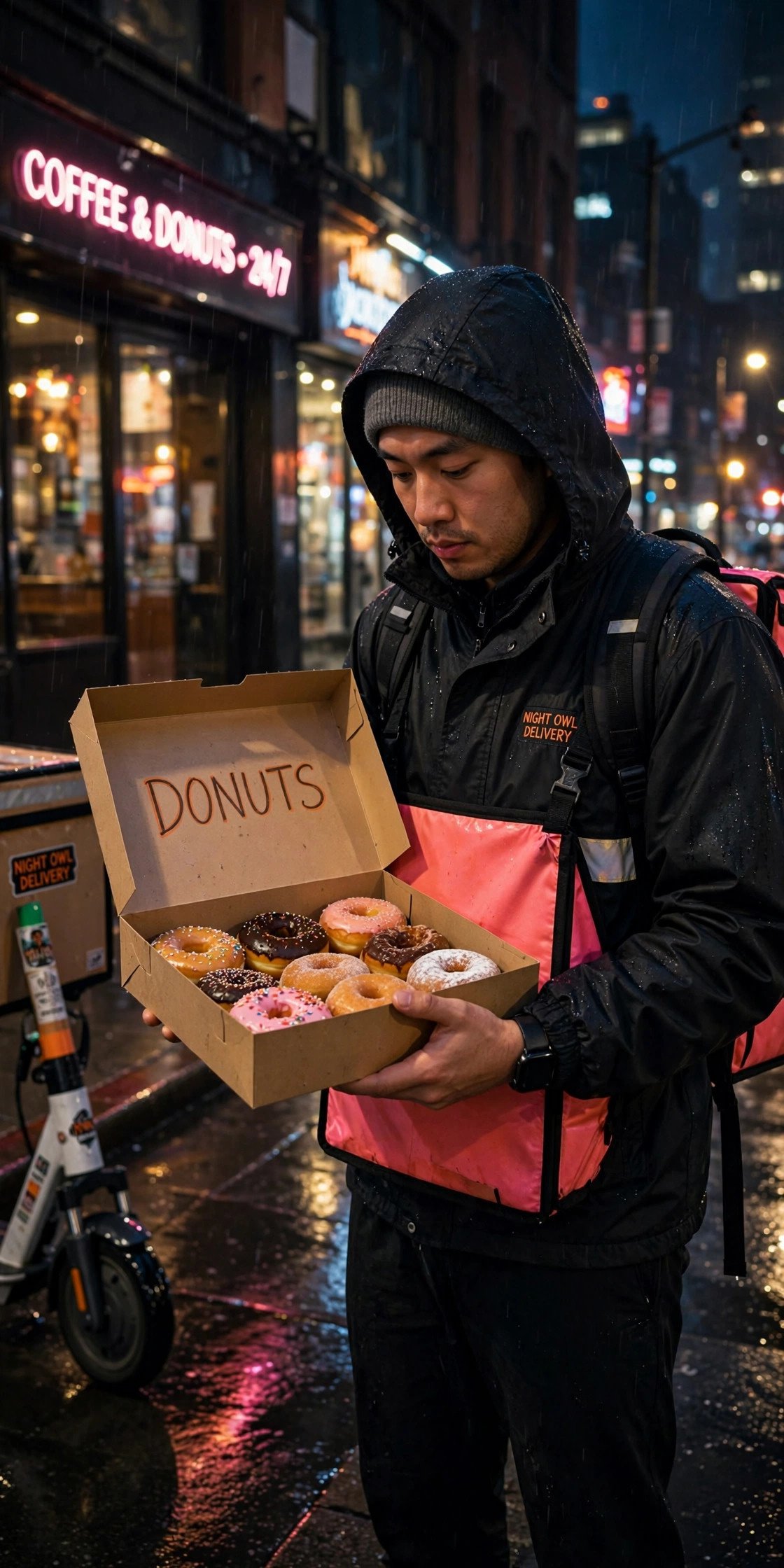 Late-Night Donut Delivery