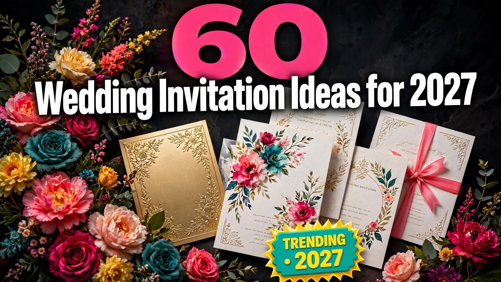60 Wedding Invitation Ideas for 2027