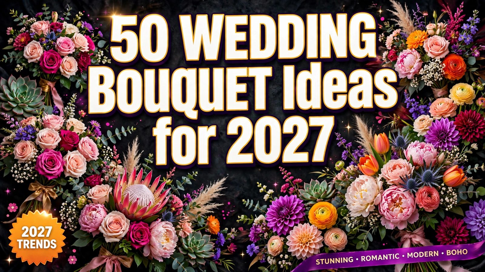 50 Wedding Bouquet Ideas for 2027