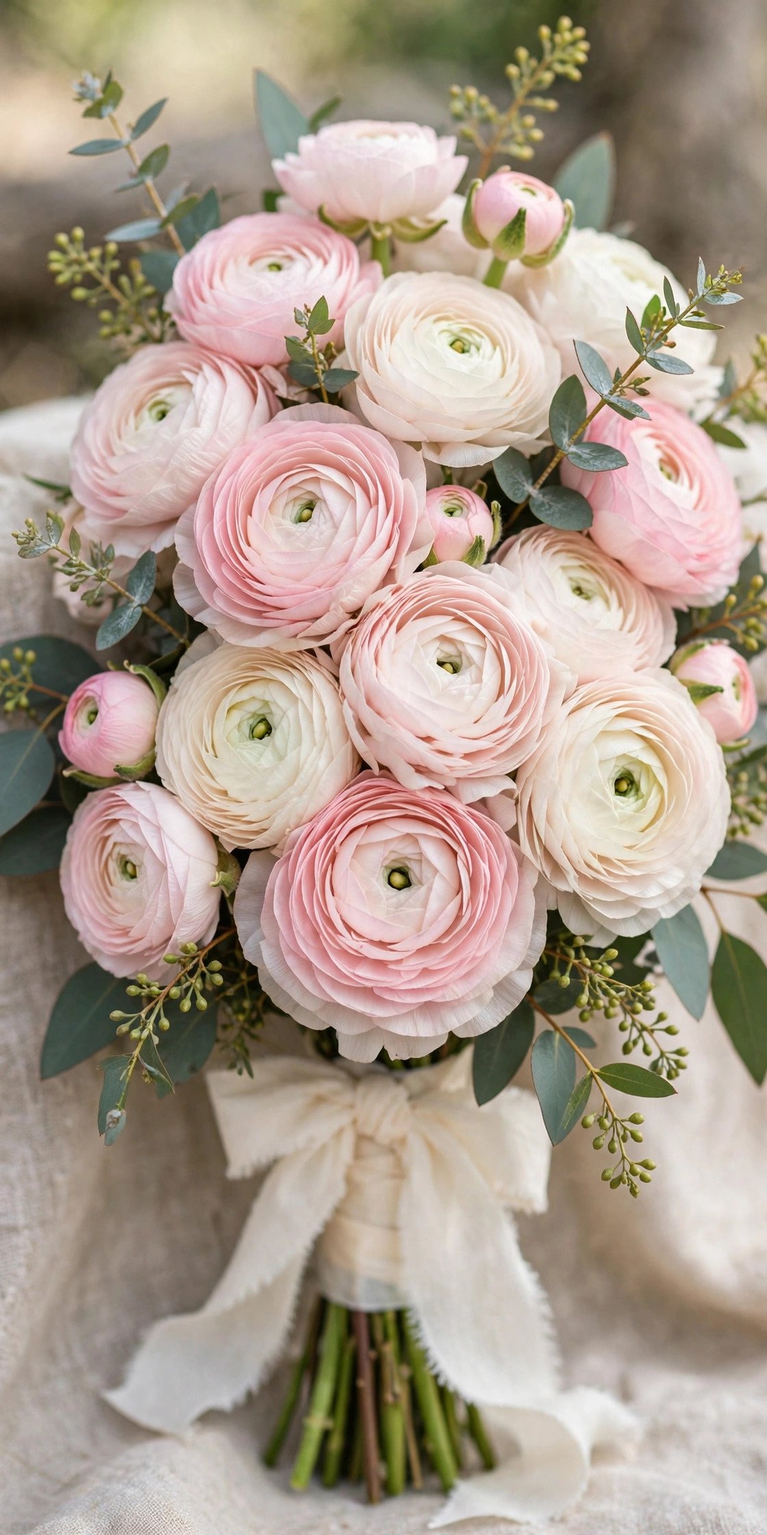 Ranunculus flowers for bridal bouquet