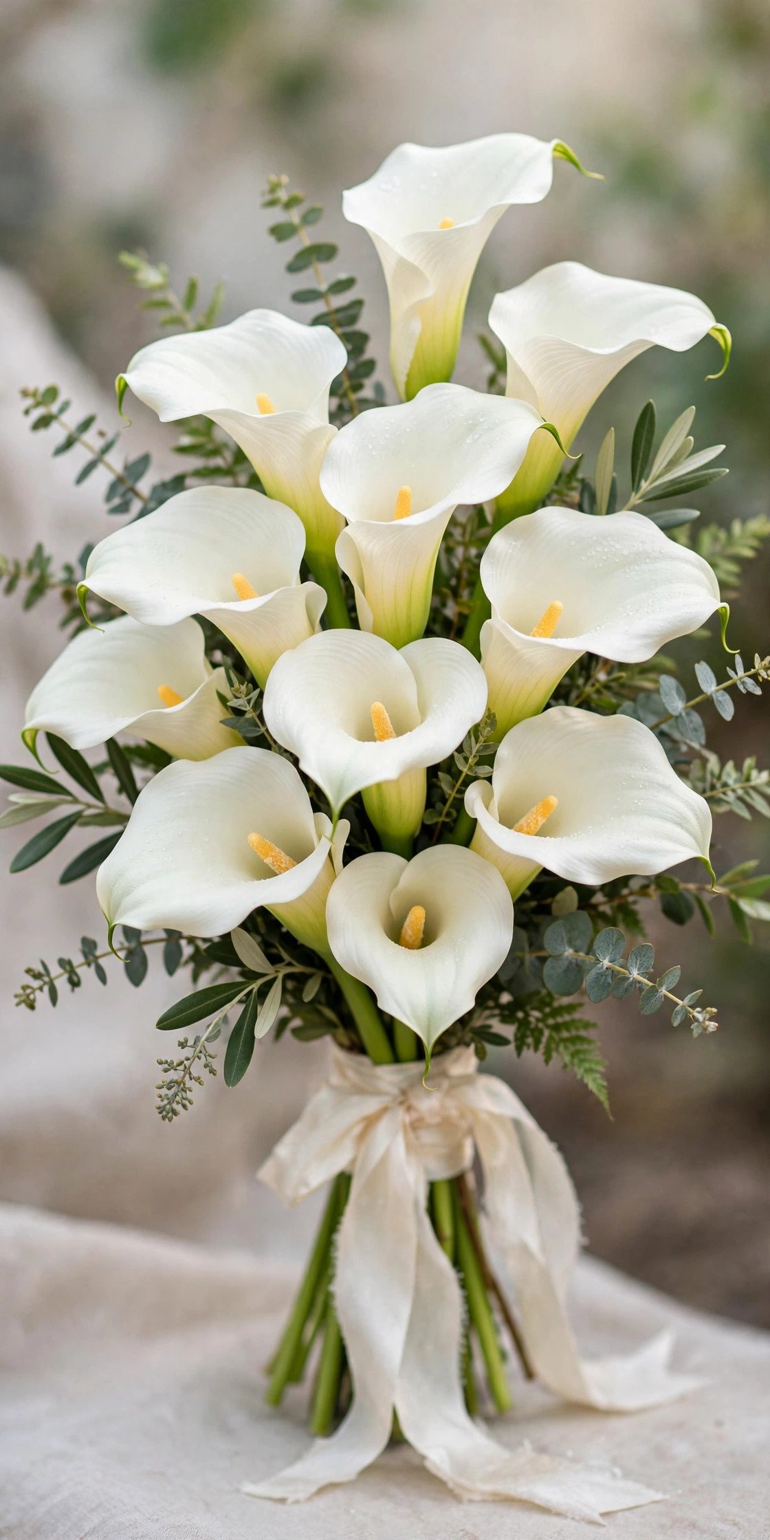 Calla lilies for bridal bouquet