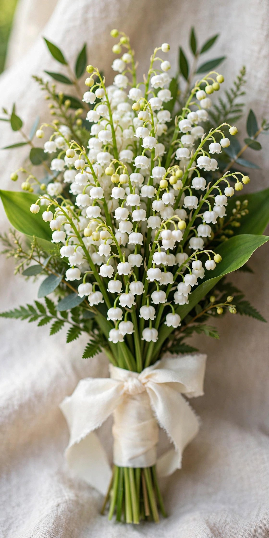 Lily of the valley for bridal bouquet