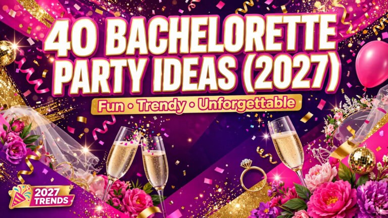 40 Bachelorette Party Ideas (2027)