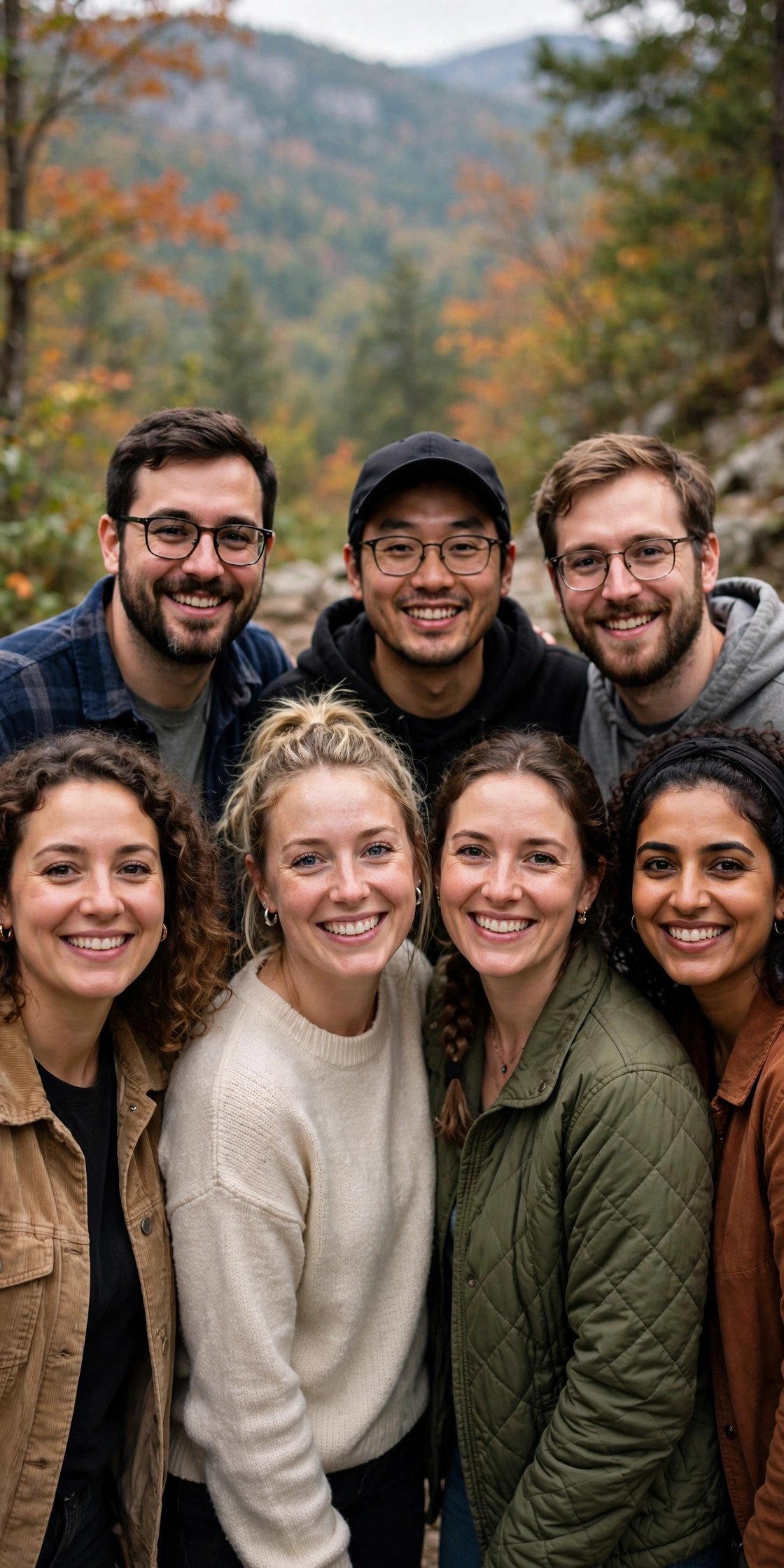 Entire group posing for a final photo