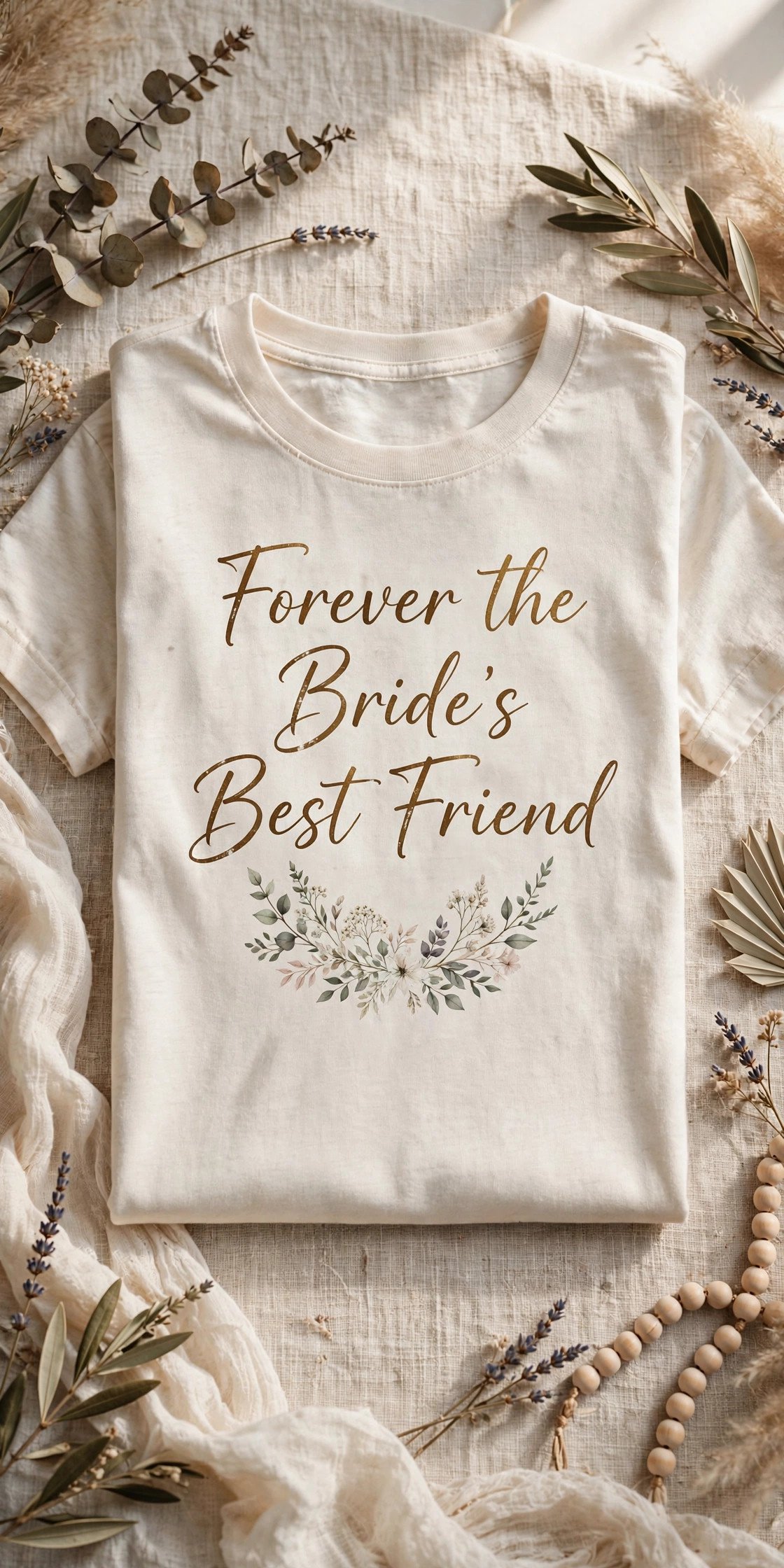 Forever the Bride's Best Friend sentimental tee