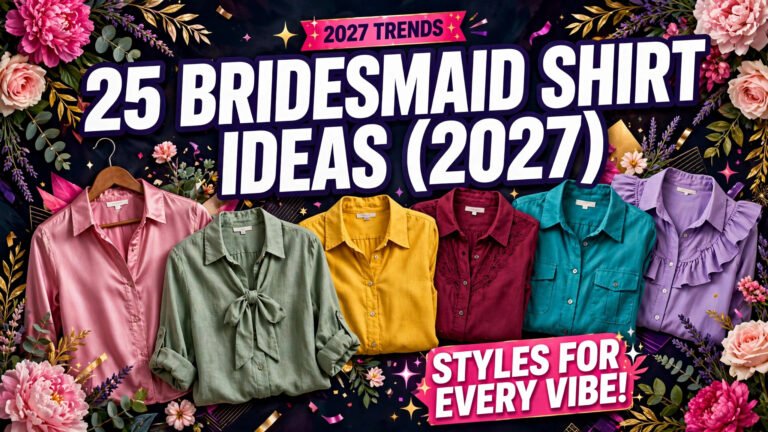 25 Bridesmaid Shirt Ideas (2027)