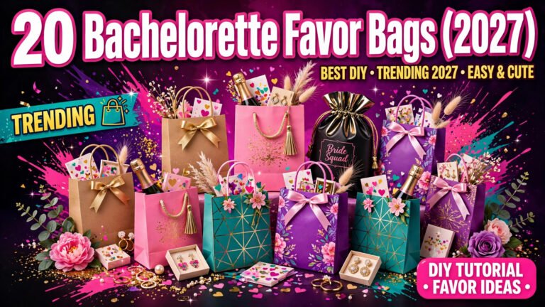 20 Bachelorette Favor Bags (2027)