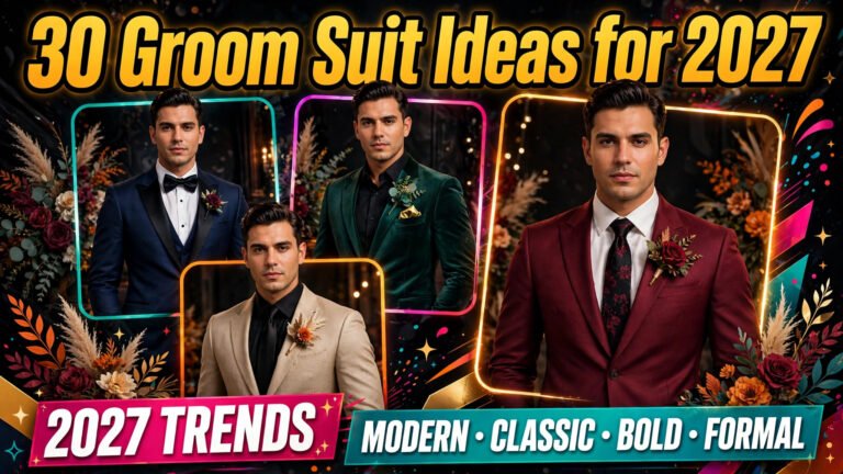 30 Groom Suit Ideas (2027)