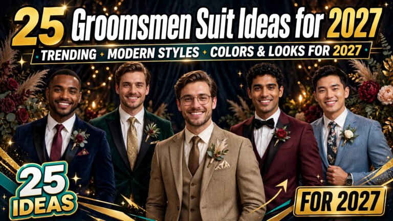 25 Groomsmen Suit Ideas (2027)