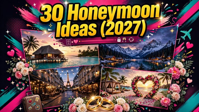 30 Honeymoon Ideas (2027)