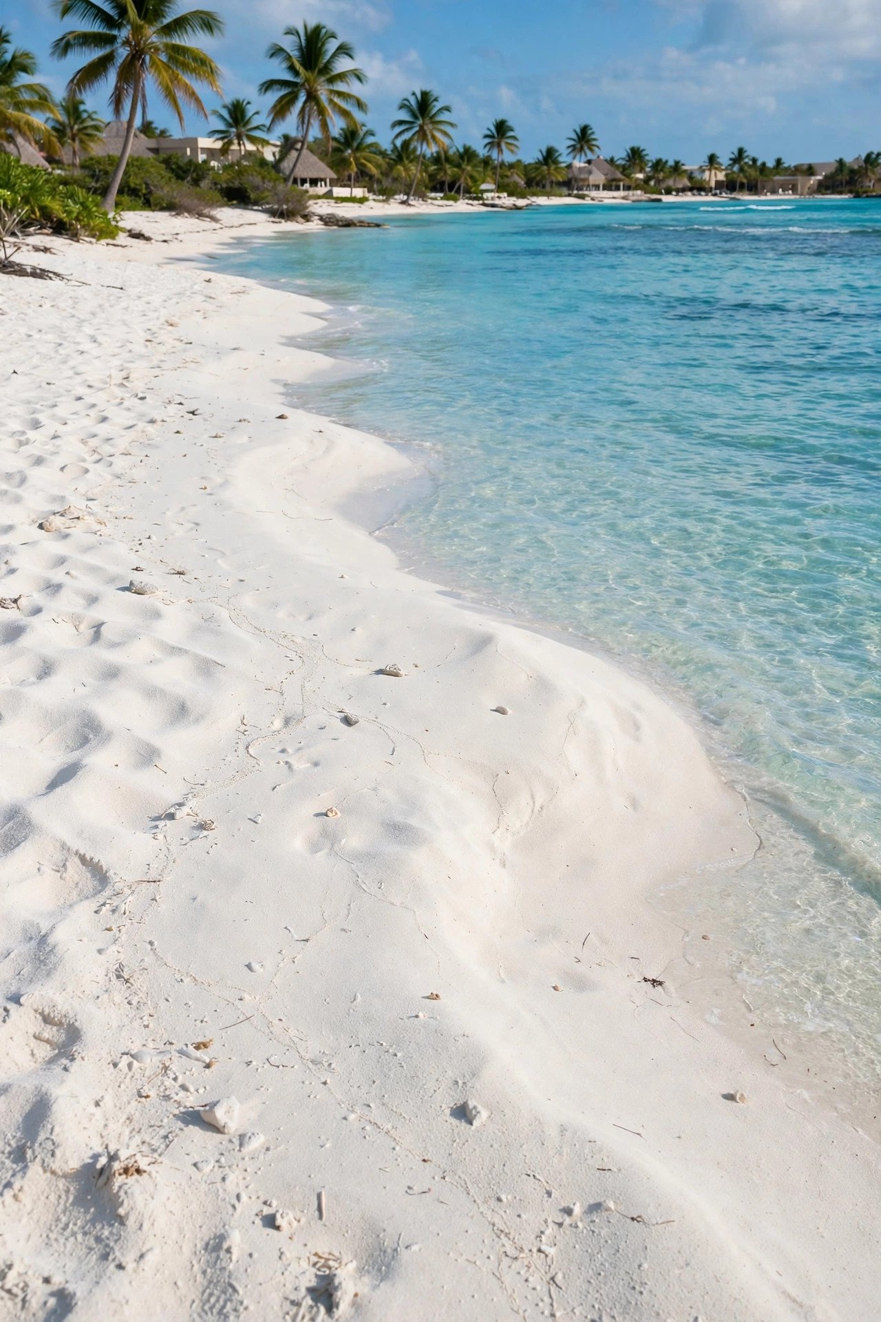 Grace Bay Beach powdery sand and turquoise water