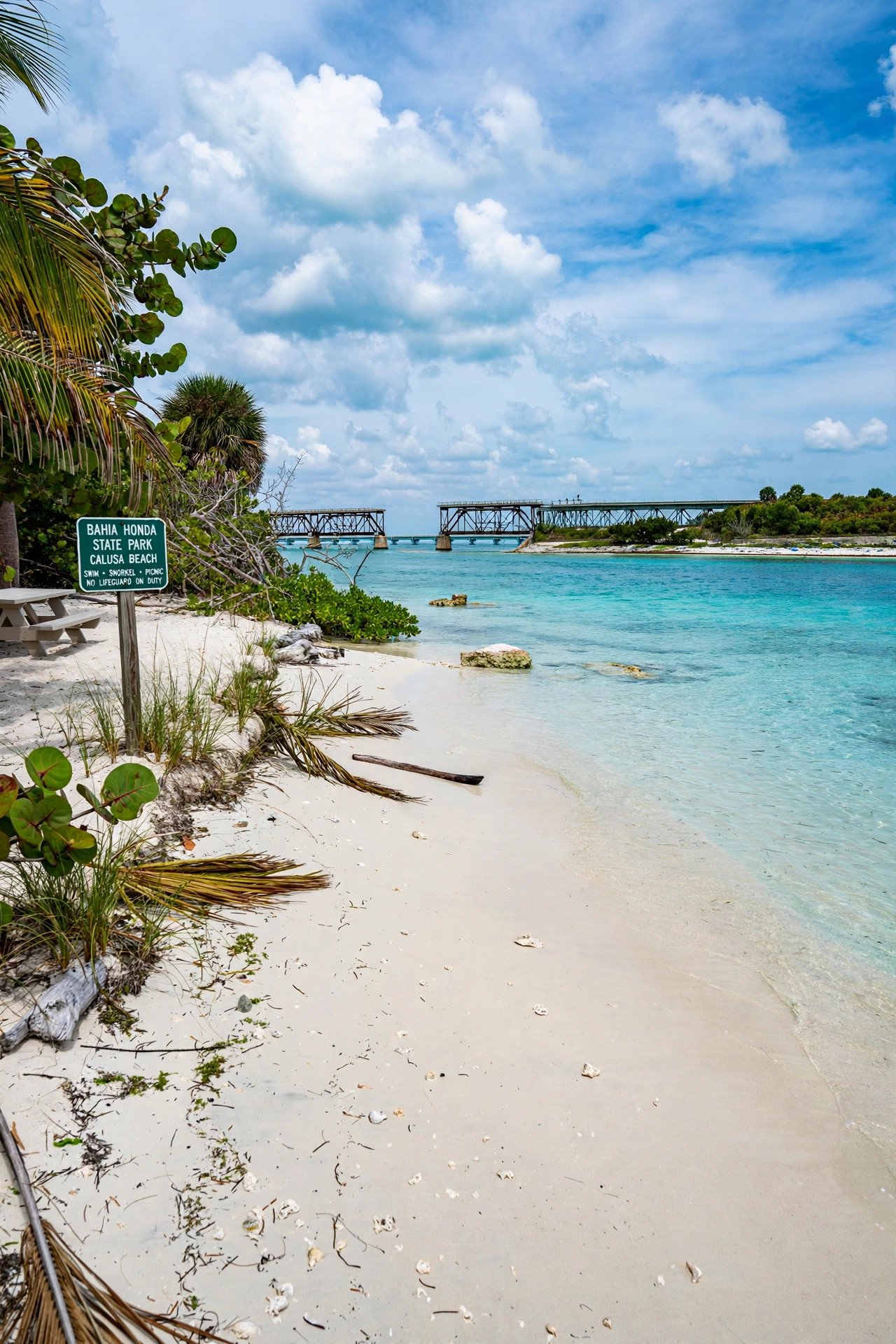 Bahia Honda beach in the Florida Keys