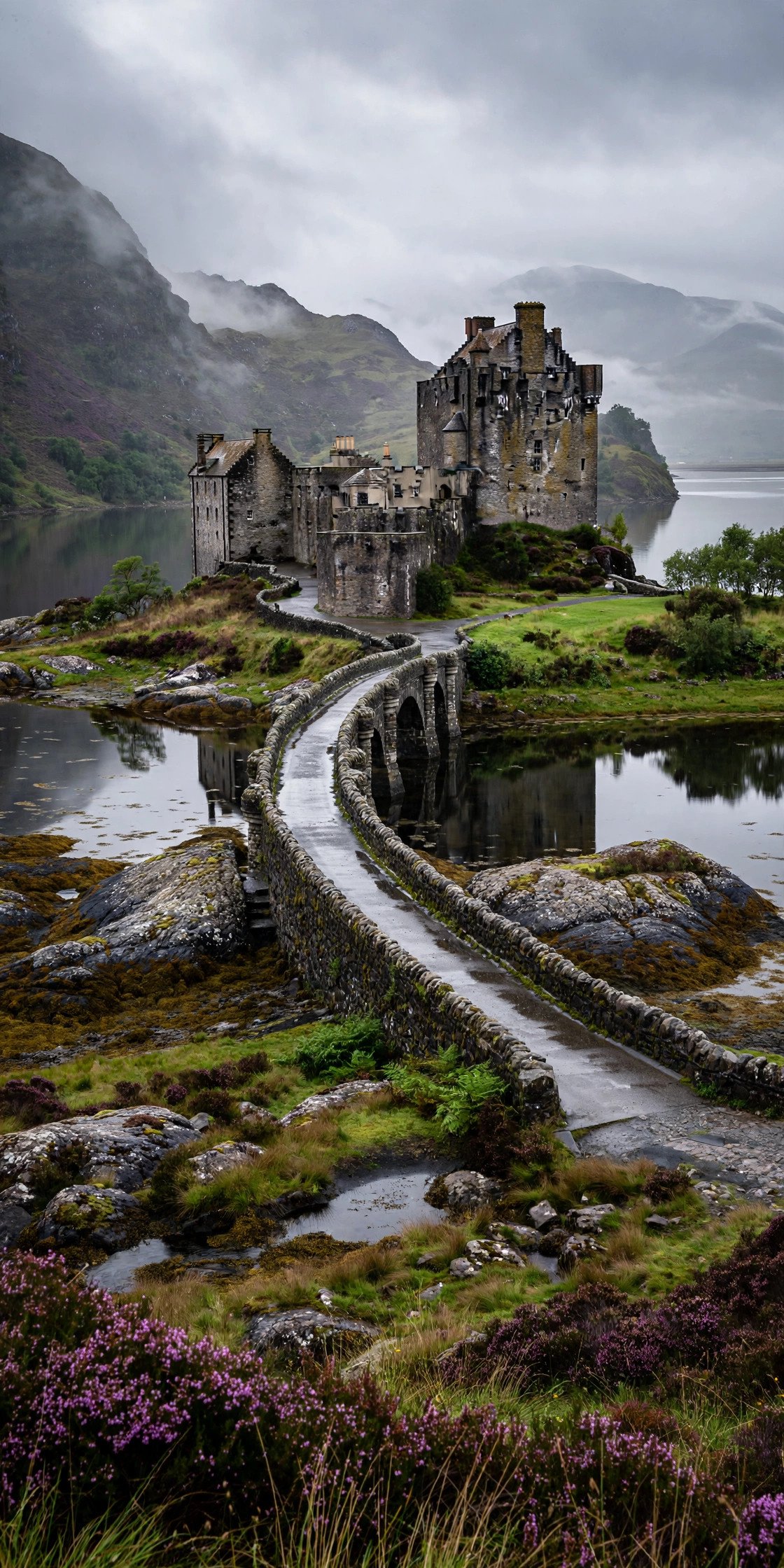 Eilean Donan Castle in Scottish Highlands