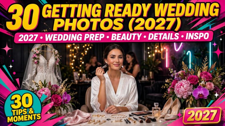 30 Getting Ready Wedding Photos (2027)