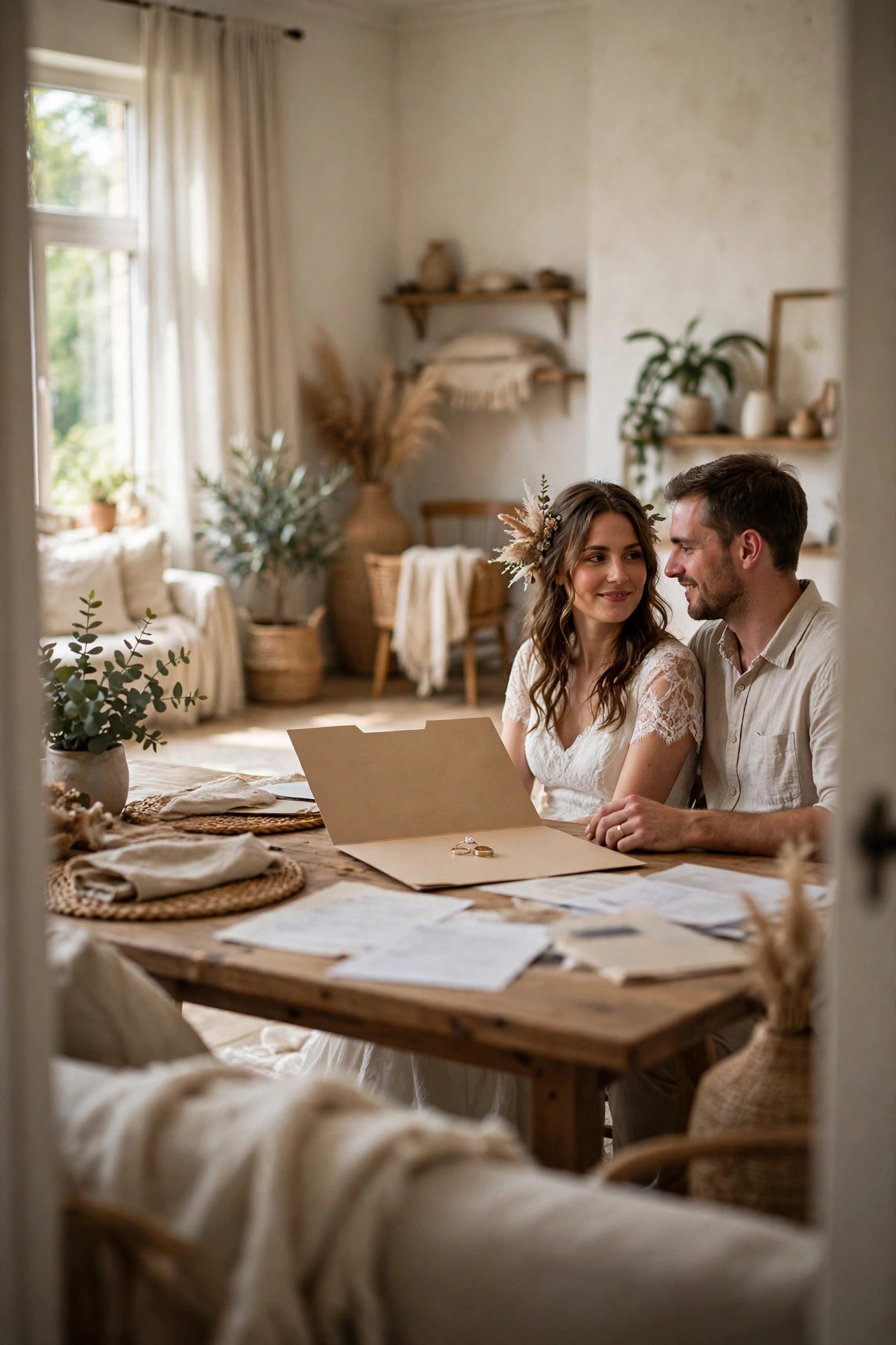Newlywed updating identification documents after a name change
