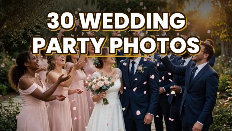 30 Wedding Party Photos (2027)