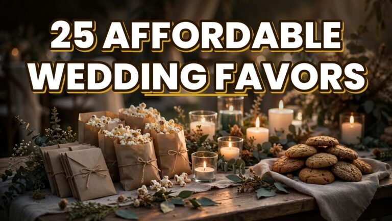 25 Affordable Wedding Favors (2027)