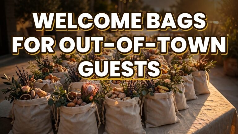 Welcome Bags for Out-of-Town Guests (2027)