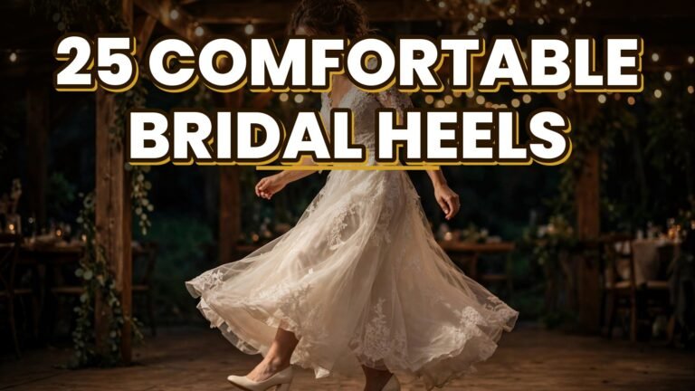 25 Comfortable Bridal Heels (2027)