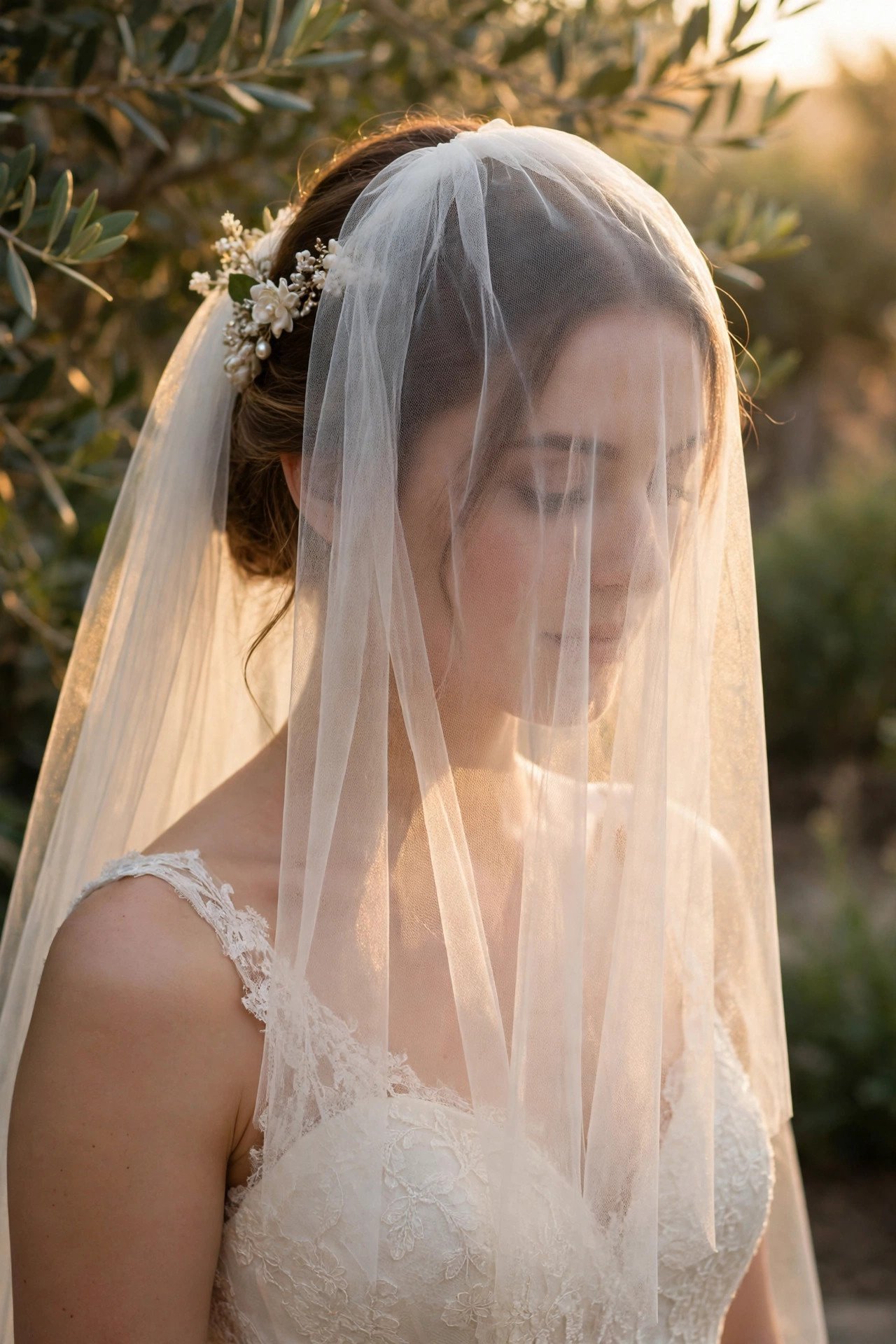 Blusher Veil styled for a 2027 wedding celebration