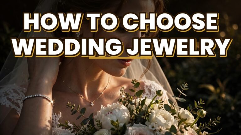 How to Choose Wedding Jewelry (2027)
