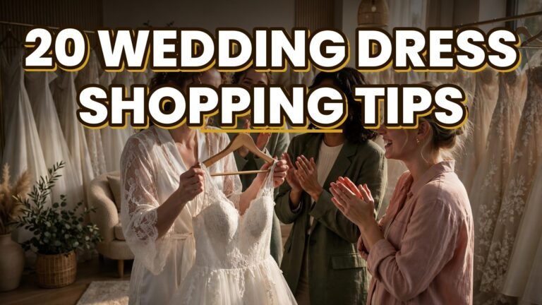 20 Wedding Dress Shopping Tips (2027)