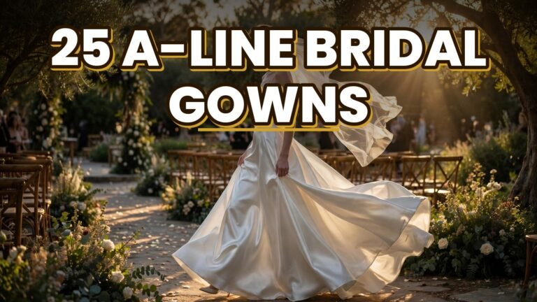 25 A-Line Bridal Gowns (2027)