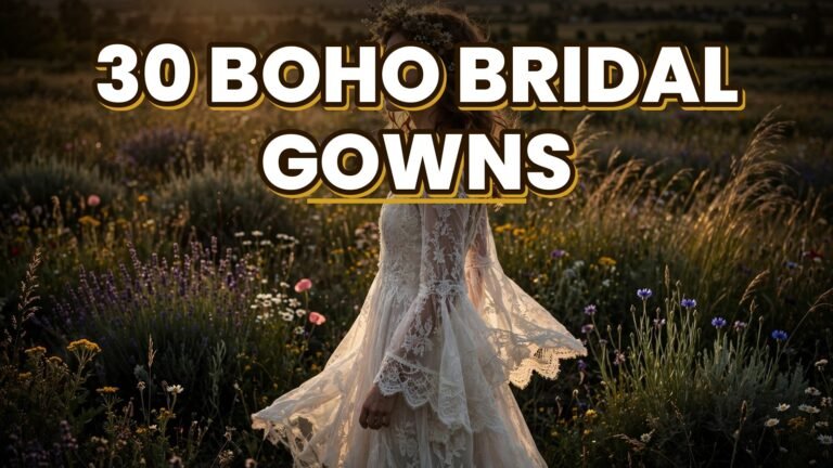 30 Boho Bridal Gowns (2027)