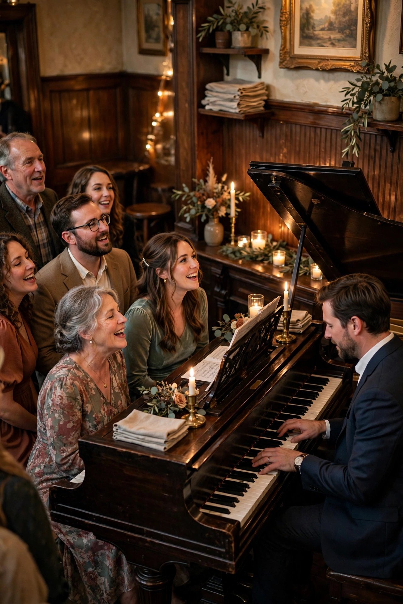 Piano Man — Billy Joel — reception playlist inspiration