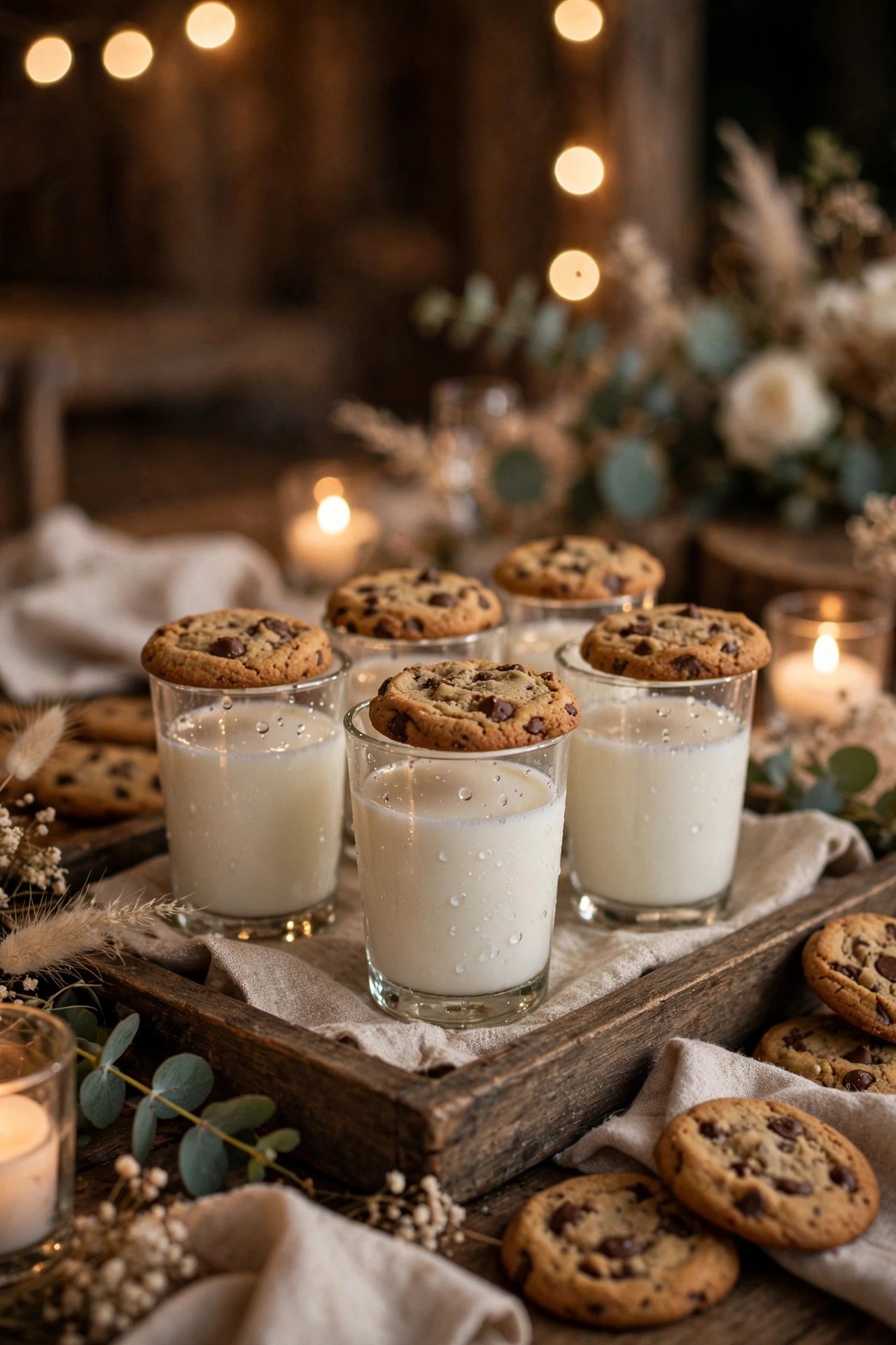 Milk and Cookie Shots — late night catering inspiration