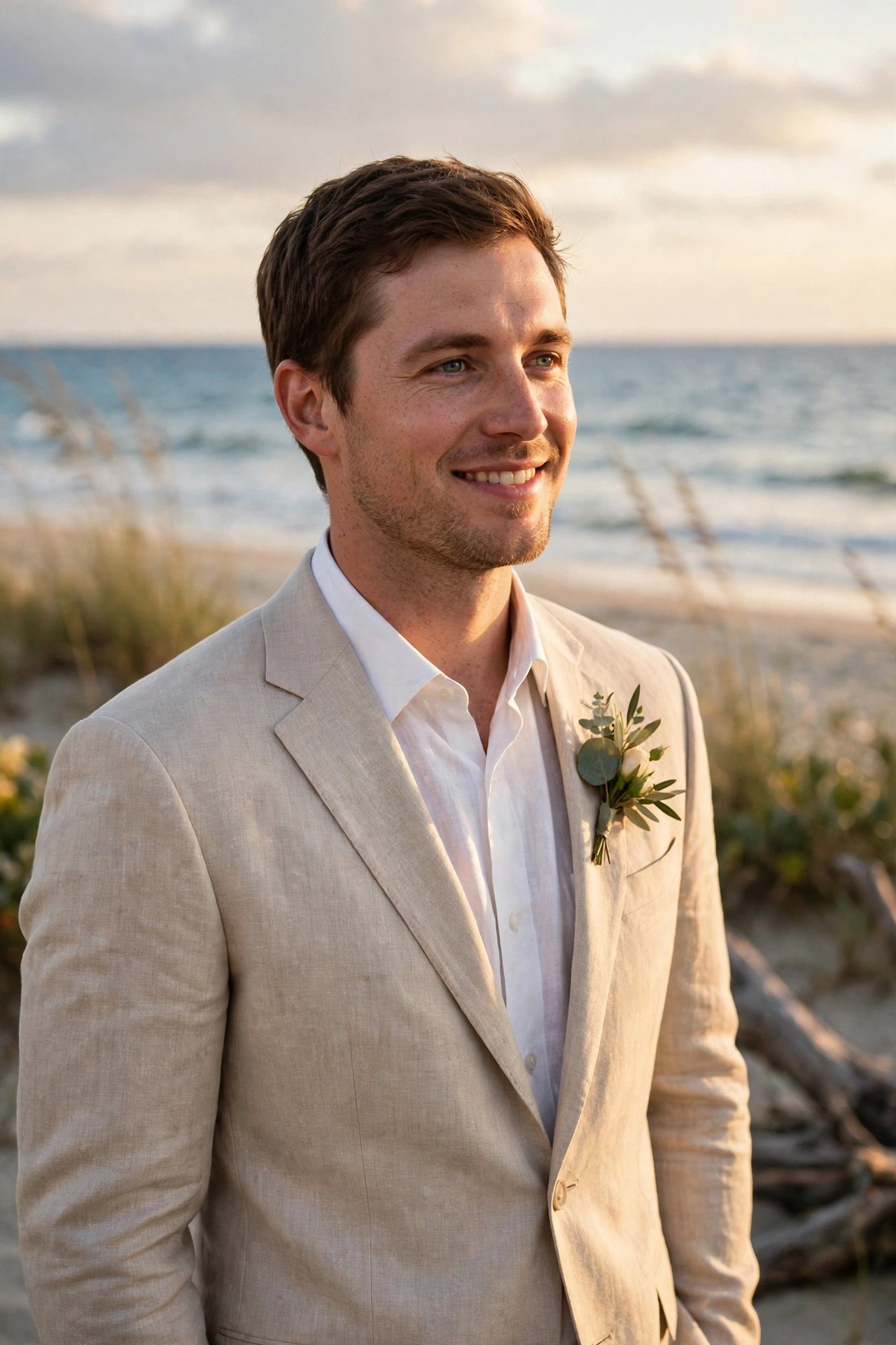 Lightweight Linen Suit at a 2027 wedding celebration