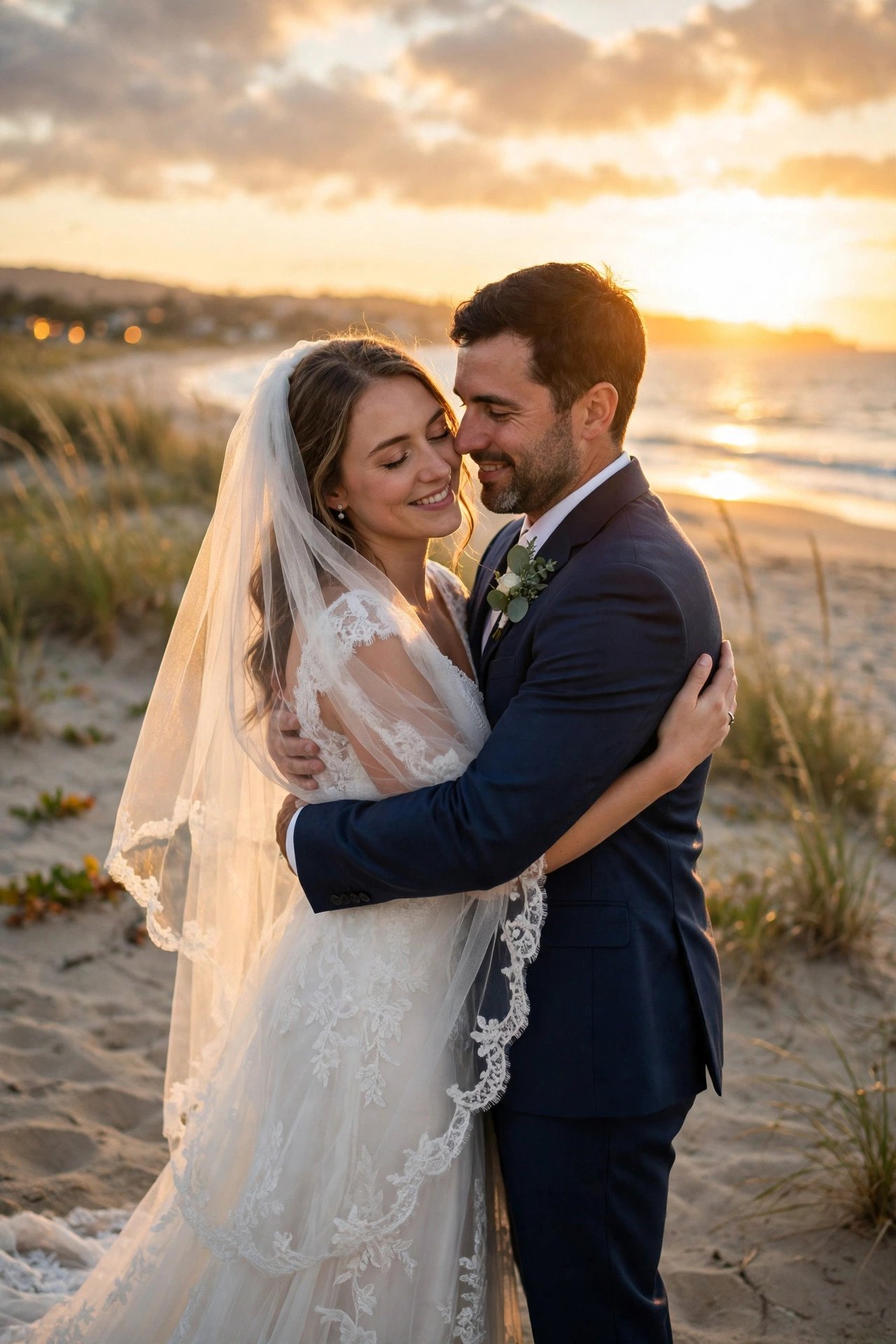 Sunset Portrait Session at a 2027 wedding celebration