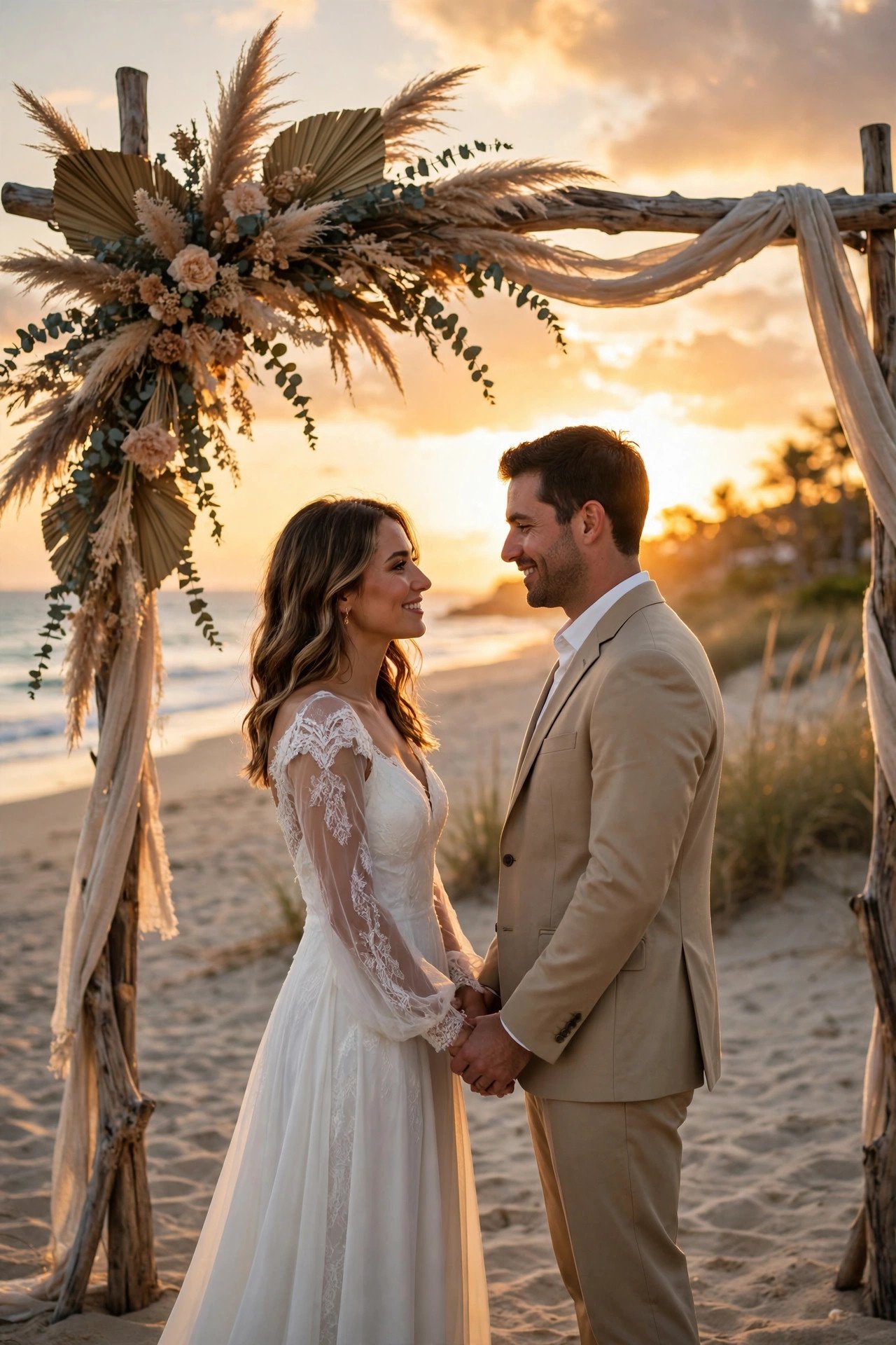 Sunset Ceremony Timing at a 2027 wedding celebration