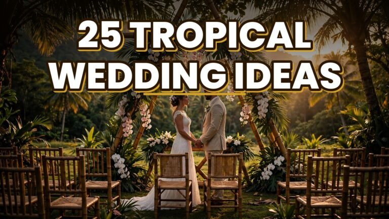 25 Tropical Wedding Ideas (2027)