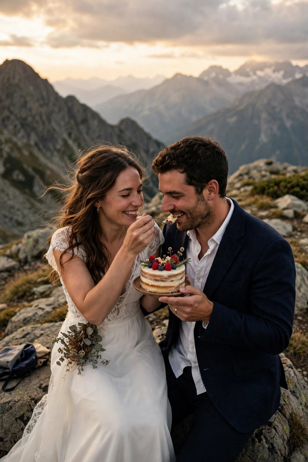 Order a Small Summit Cake at a 2027 wedding celebration