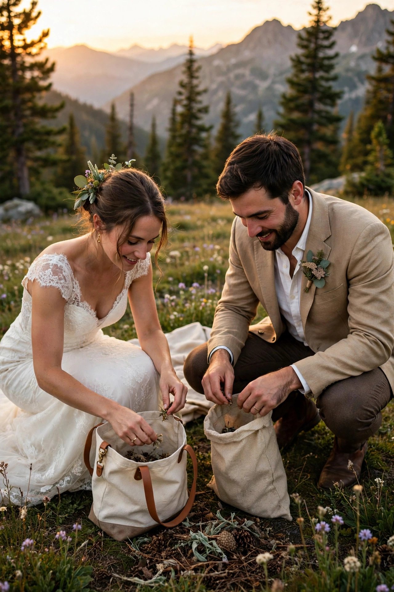 Leave No Trace Ceremony at a 2027 wedding celebration