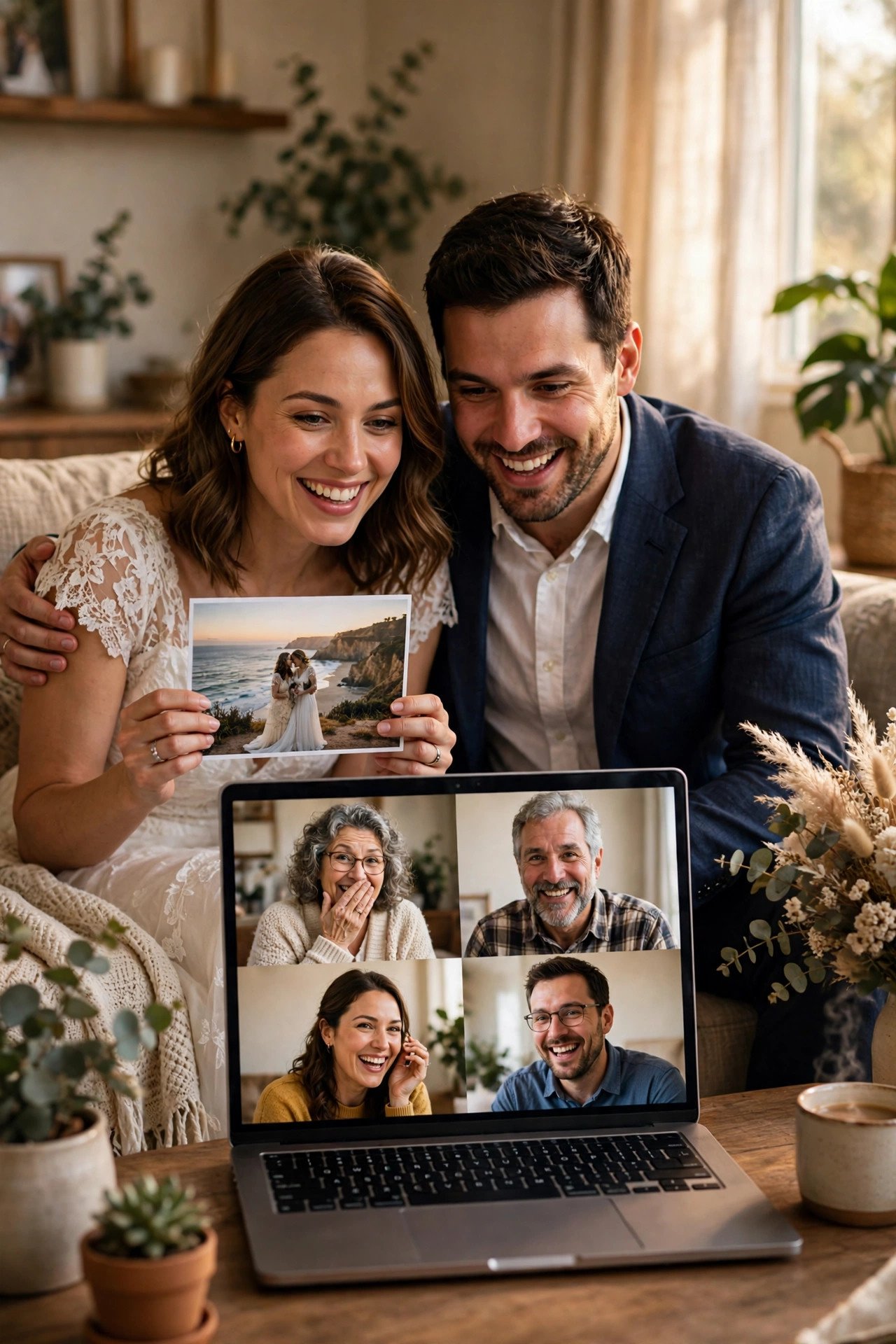 Tell Family with a Reveal Plan at a 2027 wedding celebration