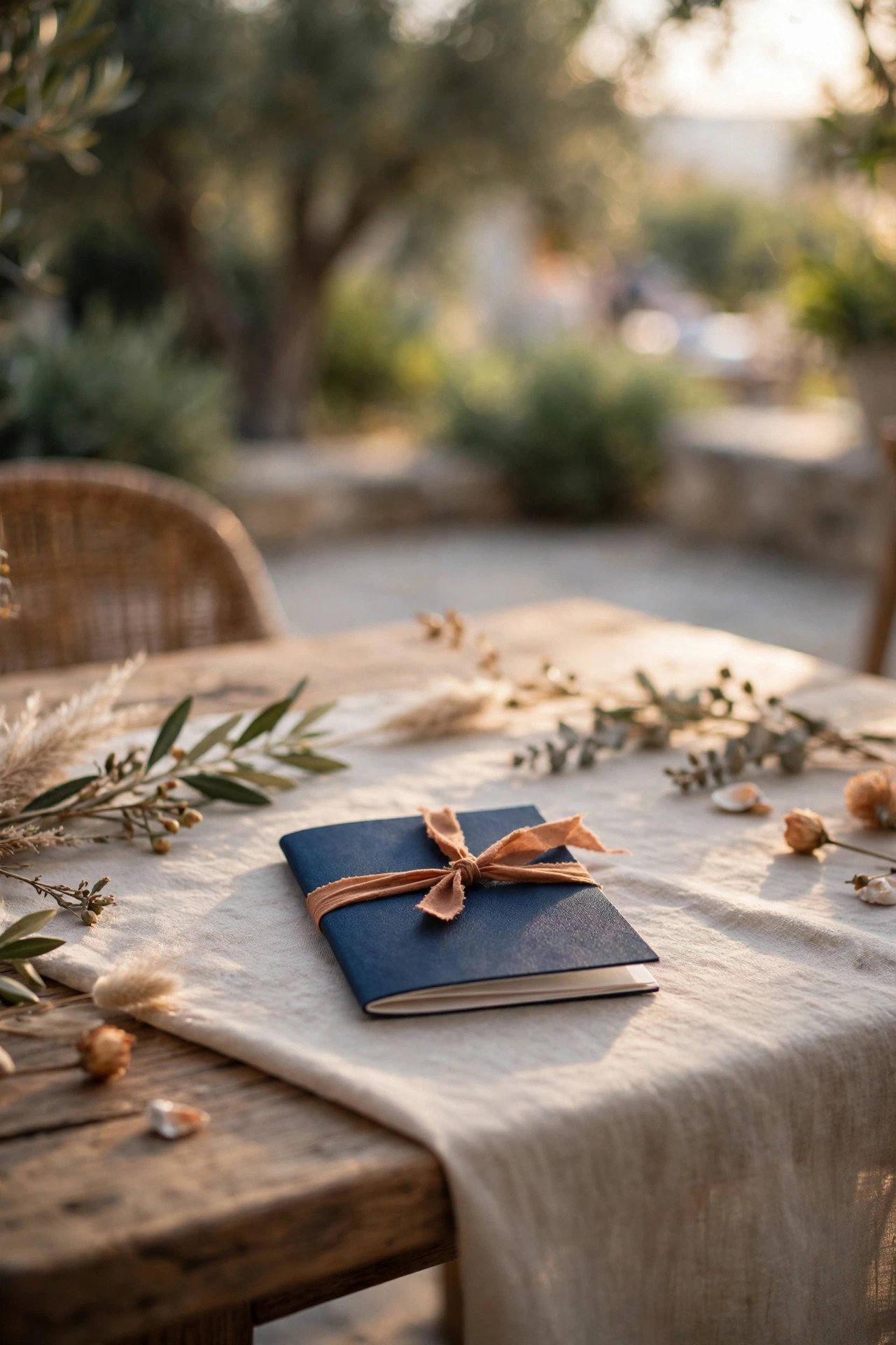 Passport-Style Invitation Booklet at a 2027 wedding celebration