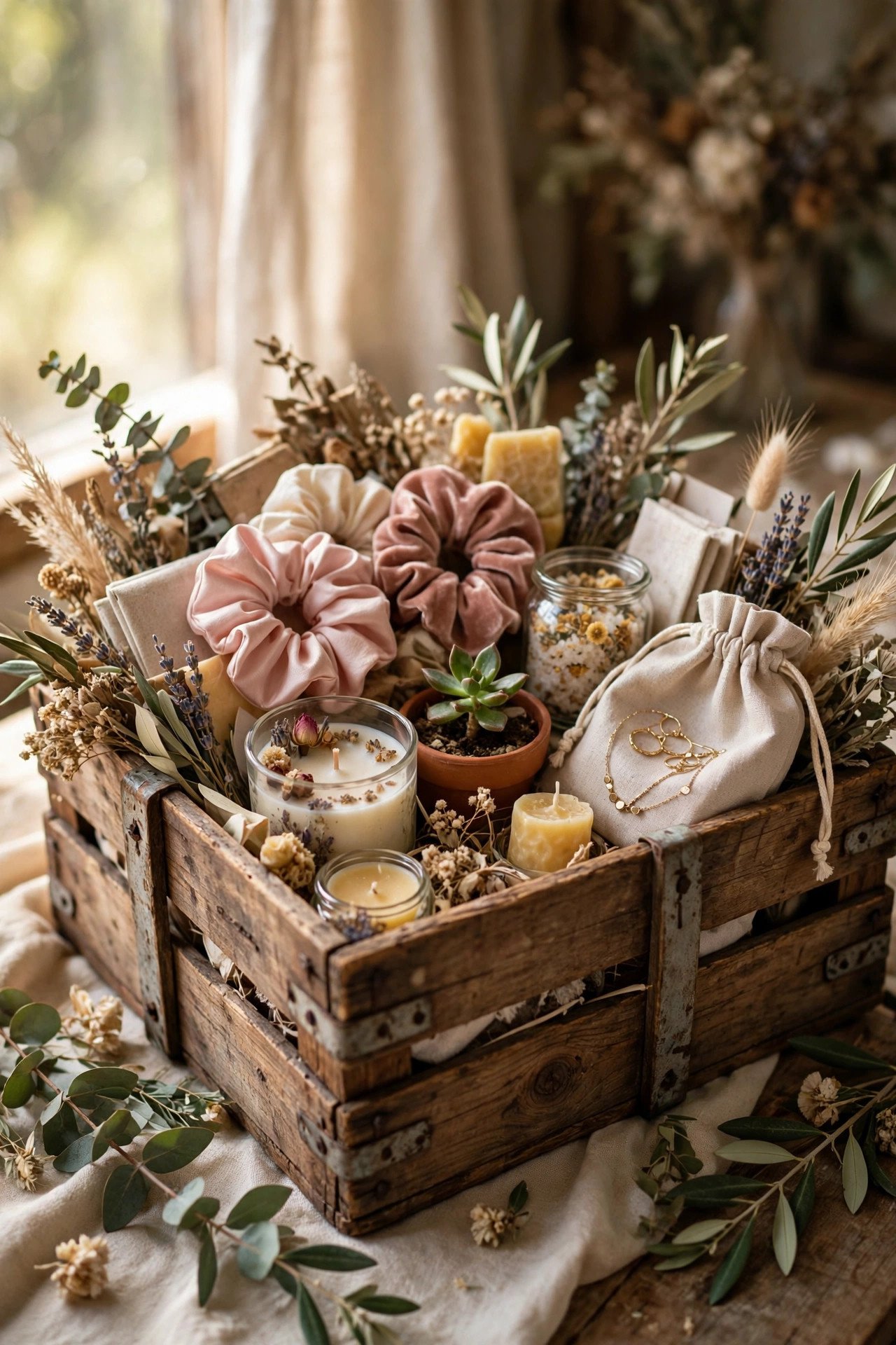 Wooden Keepsake Crate Box at a 2027 wedding celebration