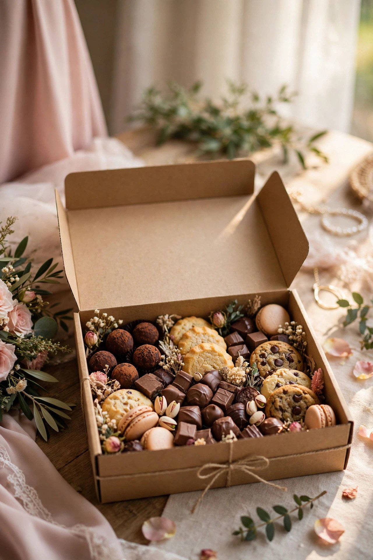 Sweet Treats Proposal Box at a 2027 wedding celebration