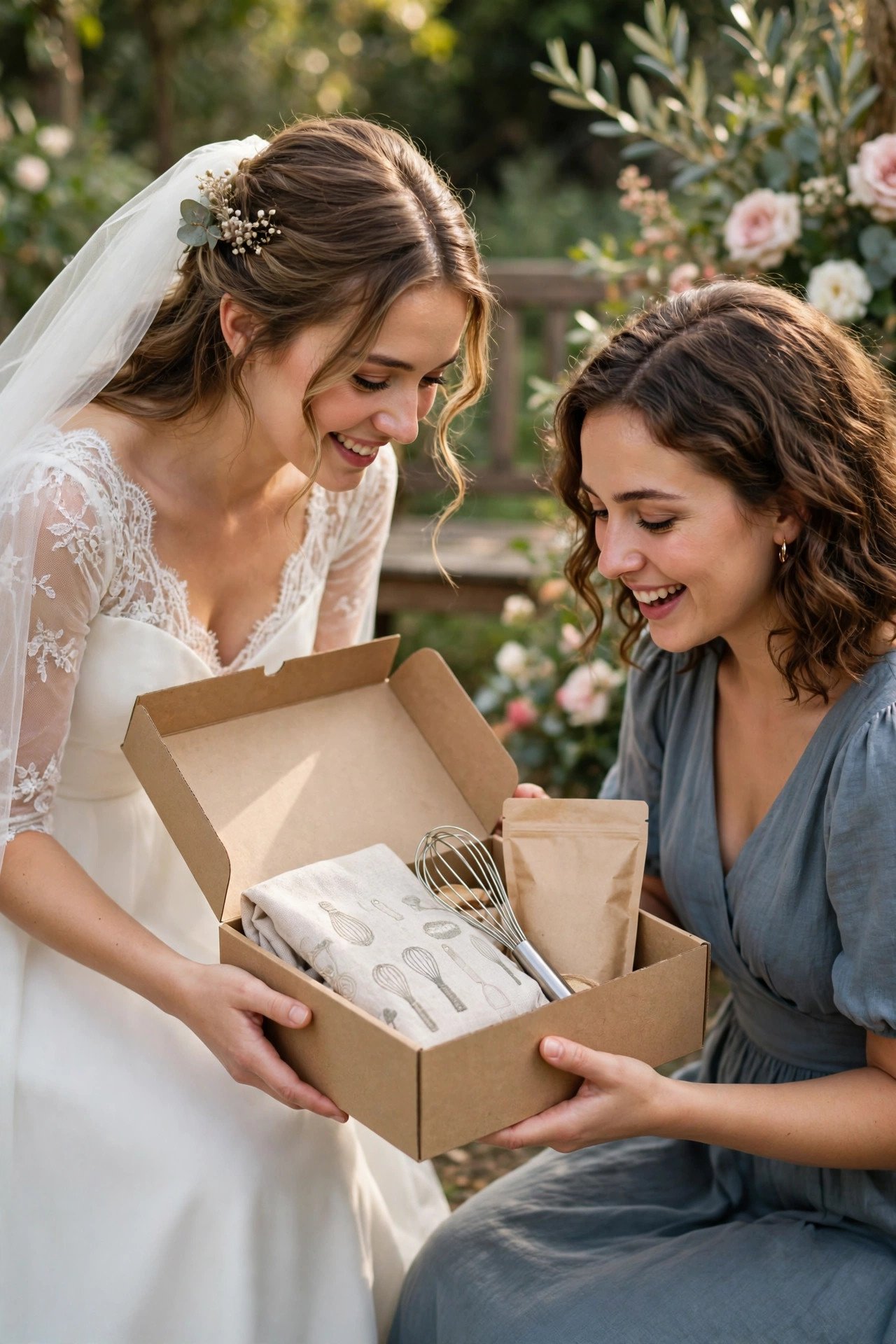 Baking Theme Proposal Box at a 2027 wedding celebration