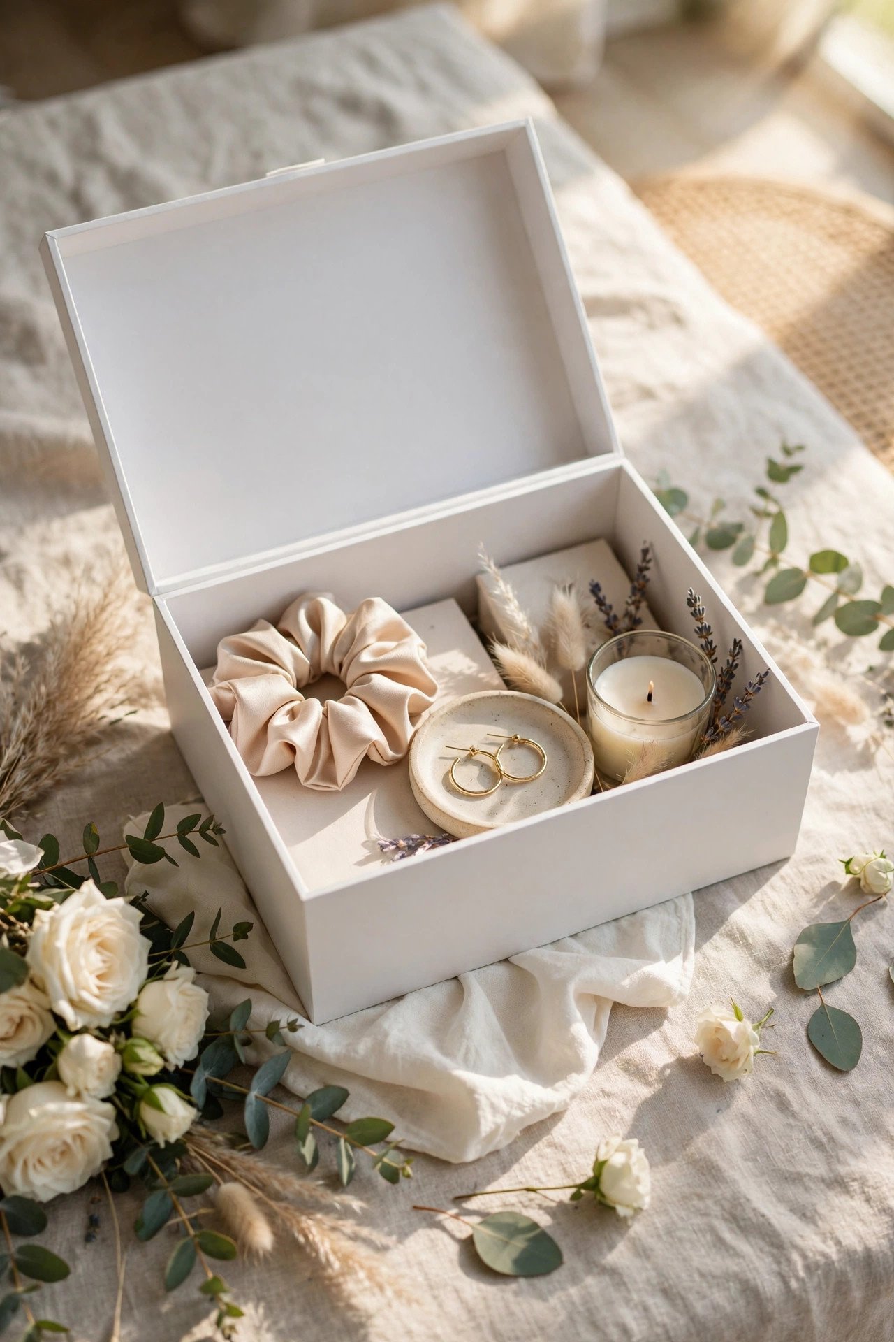 Minimal Modern Proposal Box at a 2027 wedding celebration