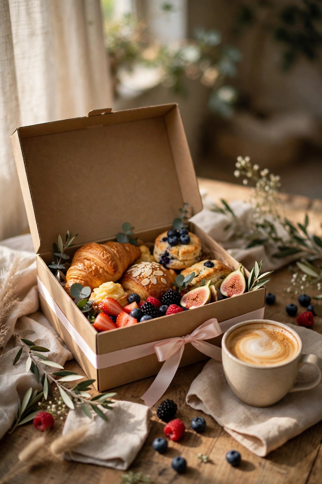 Brunch Theme Proposal Box at a 2027 wedding celebration