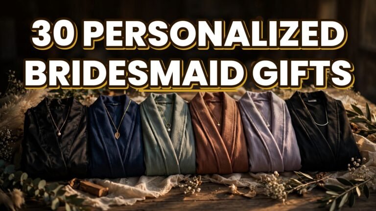 30 Personalized Bridesmaid Gifts (2027)