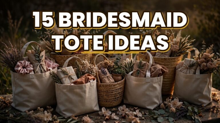 15 Bridesmaid Tote Ideas (2027)