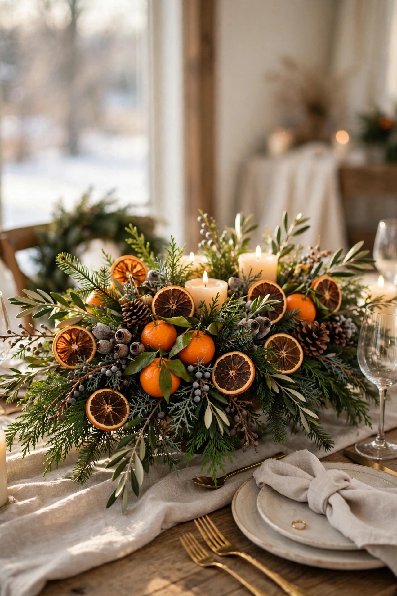 Winter Citrus Accents — winter wedding inspiration for a 2027 celebration