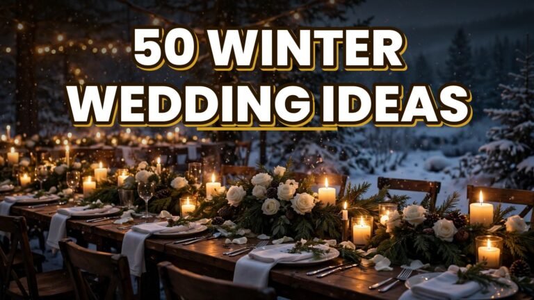 50 Winter Wedding Ideas (2027)