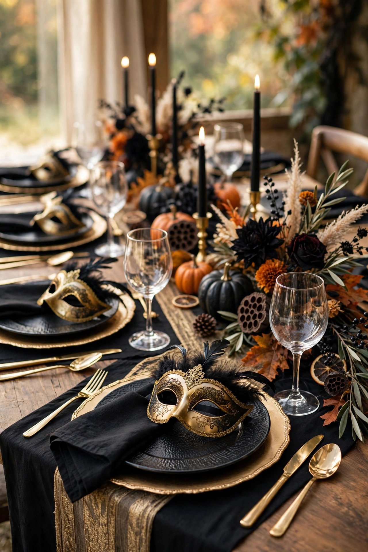Masquerade Mask Favors — Halloween wedding inspiration for a 2027 celebration
